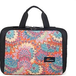 Protecta The Professional Office Laptop Bag Briefcase for Women & Men Fits Laptops with Screen Size Up to 11.6 Inch & Tablets - Ideal for Office & Work - Black & Indian Geometric Print-image-50