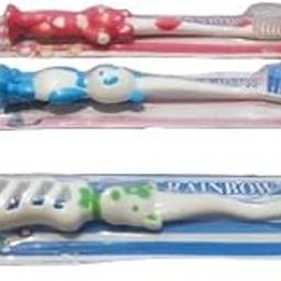 RAINBOW Toothbrush 3 to 7 Years-(Multicolor)-3Pcs-picture-27