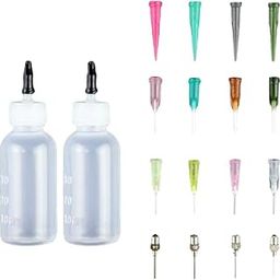 CLUB BOLLYWOOD® 2pcs 30ml Ink Pigment Glue Oil Syringe Bottles w/ 16pcs Precision Needle Tip | Tattoos & Body Art | Tattoo Inks-image-16
