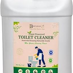 BioClean X Toilet Bowl Cleaner – Plant-Based, No Harsh Chemicals – Effectively Removes Rust, Grime & Germs 5L (Pack of 2)-63