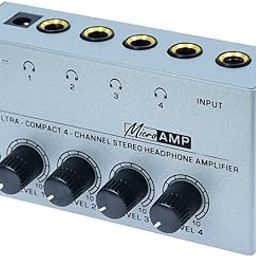 Amp 1 in 4 Out 1/4 inch (Grey)-image-1
