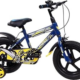 JUNIOR KID 14 Inch New BMX Series Cycle Ideal for 2 to 5 Years Boys and Girls Bicycle for Children Puncture Proof Tyres with Side Training Wheels-16