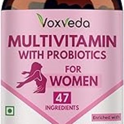 Multivitamin for Women - 47 Ingredients | Multivitamin With Probiotics | Multivitamin Tablets with Ginseng, Vitamins Minerals, Biotin, Shatavari, Ashwagandha (100 Veg Tablets)-image-39