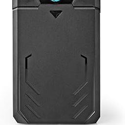 NEDIS Gaming Hard Disk Enclosure | USB 3.1 | High Speed Data Transfer Upto 6 Gbps | 2.5 inch SATA (Black)-49