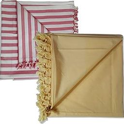 Riyashree Organic Cotton Silky Soft Bhagalpuri Dull chadar Quilts for All Season (53 * 96 in) Combo Pack of 2 JACoDull 01 03-image-78