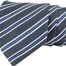 Kavove The Picturesque Striped Black Necktie For Men-image-13