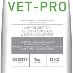 Vet PRO Obesity Pellet Adult Dog Food, Chicken Flavor, 12 KG,Pack of 1-22