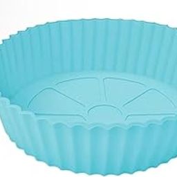 KAKADIYA EXPO Air Fryer Liner Silicone Baking Tray Non-Stick Reusable Air Fryer Basket Liner Heat-Resistant & Easy-to-Clean Silicone Tray Oil-Proof, Dishwasher Safe-3