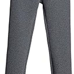 Women Winter Leggings Warm Soft Skinny Thick Stretch Thermal Solid M|Clothing, Shoes & Accessories | Womens Clothing | Leggings Gray-image-28