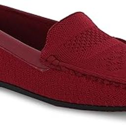el paso Women Faux Leather Casual Slip On Loafers-picture-35