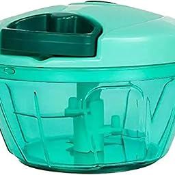 SKYTONE Plastic Mini Handy and Compact Chopper with 3 Blades for Effortlessly Chopping Vegetables and Fruits for Your Kitchen-17