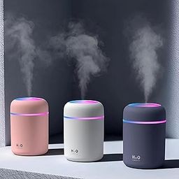 Cirkle Street Humidifier for Room Moisture, Aroma Diffuser for Home, Mist Maker, Cool Mist Humidifier, Small Quiet Air Humidifier, Ultrasonic Essential Oil Diffuser Electric (MultiColour)-29