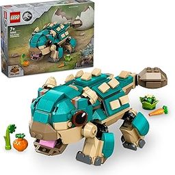LEGO Jurassic World Baby Bumpy: Ankylosaurus Toy 76962 Building Blocks Toys for 7+ Gift for Boys and Girls-image-35