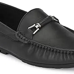 egoss Premium Genuine Leather Bit Loafer Shoes, Slip-On Formal & Casual Leather Moccasins-picture-5