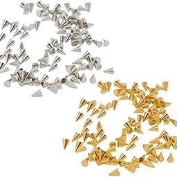 MERISHOPP®100 Pieces PVCConic Rapid Rivets for Sewing Accessories Silver|Crafts | Leathercrafts | Leathercraft Accessories | Studs, Rivets & Tacks-image-28