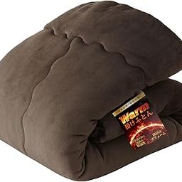 Kumori Comforter, Extra Warm, Double-Sided Flannel, Semi-Double, 7.1 lbs (3.2 kg), Thick, Fluffy, Warm, For Winter, High Performance Padding, Heat Storage, Moisture Absorption, Dust Resistant, Heat-image-95