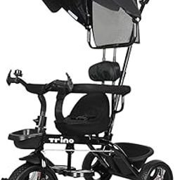 Trino TFZ Max 200 PRO Canopy/Plug N Play Trike/Baby Tricycle with Parental Control for 1-5 Year Boys/Girls/Carrying Capacity Up to 35kgs Proudly Made in India.-image-11