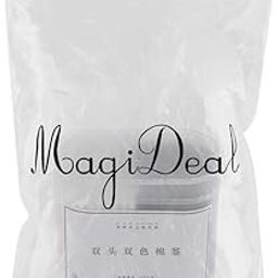 SAZ DEKOR® 300Pcs Cotton Swabs Buds Spiral Pointed Tips Makeup Applicators White Black|Makeup Box for Storage|Make Up, Cosmetic, Skincare Organiser for Women|-image-86