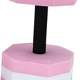 ATORSE Aquatic Dumbbell EVA Water Dumbbell for Pool Water Aerobics Workouts Pink-image-15