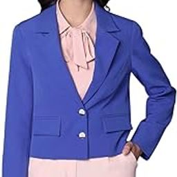 Women's Single Breasted Blazer Regular-image-74