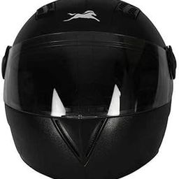 TVS Full Face Motorbike Helmet for Men and Women, ISI DOT Certified, Clear Visor, Black, Size XL-picture-14
