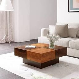 Craftswood Solid Wood Coffee Table | Tea Table | Center Table (Finish Color - Dual Tone Finish, Pre-Assembled)-27