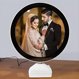 HMFURRYS FINEST Magic Mirror LED Photo Frame with Light, Photos Frame Gift Personalized Customized Frames for Valentine’s Day, Anniversary, Birthday Gift-image-27