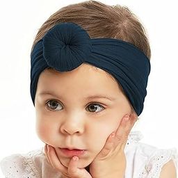 Bembika Bun Headband For Baby Girl Hair Accessories For Girls Headband For Girl Blue-image-69