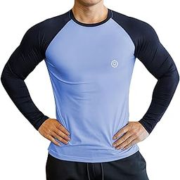 Men's Raglan Full Sleeves Gym Regular Fit T-Shirt-image-1