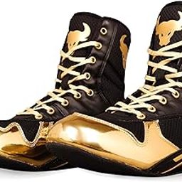 Boxing Shoes for Men | Lace up Polyurethane Rubber Boxing Shoes-image-94