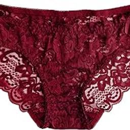 Womens Lace Underwear Seamless No Show Bikini Panties Breathable Stretch Panties.-image-77