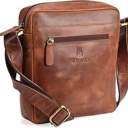 Quinn Unisex Cross-body Messenger and Sling Leather Bag-68