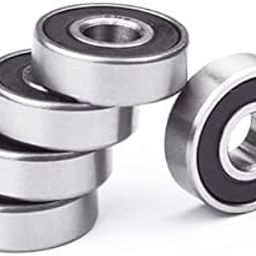 ZUBSHA ENTERPRISES 5PCS 6201 2RS 12x32x10MM RUBBER SEALED BALL BEARINGS-image-27