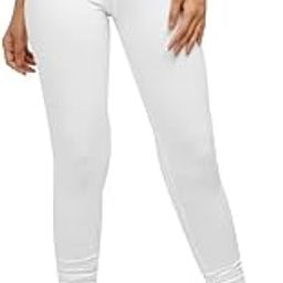 Women's Cotton Leggings | Elastic Waist Band with Slim Fit | Plain Solid Full Length Churidar Leggings for Women | Comfortable & Stretchable | Pack of 1-image-57