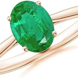 Oval Solitaire Ring | 12 Birthstones | 925 Sterling Silver | 18kt Yellow Gold Overlay | For Women | Handcrafted |Engagement Ring | Best Gift-image-79