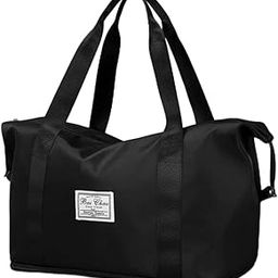 Large Capacity Folding Travel Tote Bag, Oxford Fabric, Waterproof, Lightweight, Foldable, Travel Duffel Bag, Portable, Expandable, Carry On Bag-image-66