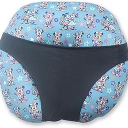 KRADYL KROFT 5in1 Baby Feeding Pillow with 100% Cotton Removable Cover | Breastfeeding Pillow | Nursing Pillow with Belt and Hoop (Happy Mousey)-image-75