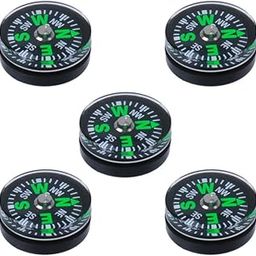 Mishrit 20mm Mini Button Compass for School Project, Camping-Hiking and Other Sport Purpose (Pack of 5)-14