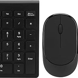 2.4G Wireless Numeric Keypad and Mute Wireless Mouse Set-image-53