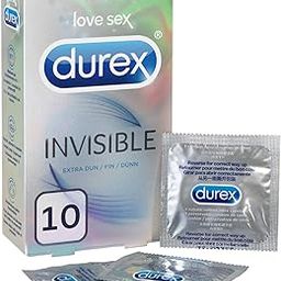 Durex Invisible Extra Fine Extra Lubricated 10 Condoms-image-70