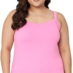 Women Plus Size Solid Non-Padded Camisole-image-33