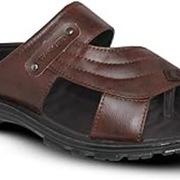 Soft & Flexible Casual Flat Slippers for Men | Stylish PU Sandals for Men – Durable & Comfortable-image-7