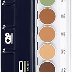 C2P Pro Supraemeshield Must Have 6-in-1 Concealer Color Corrector Palette | Cream-Based Foundation & Contour | Neutralizes Redness, Dark Circles & Blemishes | Buildable Coverage, Ideal for Dry Skin | 21g-picture-21