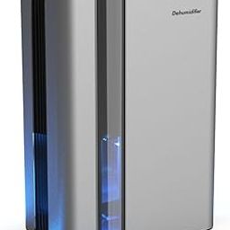 Reffair Dehumidifier DX50 I Energy-efficient 78W I Rate of up to 1000 ml/day I Large 2.4L water tank I Negative Ions, Silent mode, Auto shut-off I Covers 250 ft² I Effortless laundry drying-11