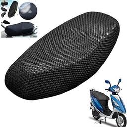 Generox Breathable (No Heat) Net Seat Cover Compatible for TVS Scooty Streak for All Model-picture-8