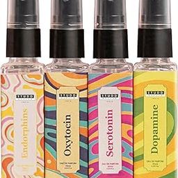 Studd Muffyn | Mood Essence: Hormone Harmony Combo | 4 Perfumes Set | Each 10ml | Dopamine | Oxytocin | Serotonin | Endorphins | Mood-Based Fragrances | Perfume Gift Set-image-46