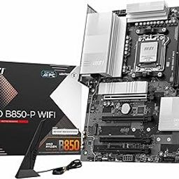 MSI PRO B850-P WiFi Motherboard, ATX - Supports AMD Ryzen 9000/8000 / 7000 Processors, AM5 - DDR5 Memory Boost 8200+ MT/s (OC), PCIe 5.0 x16, M.2 Gen5, Wi-Fi 7, 5G LAN-image-29