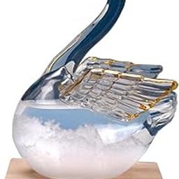 Jazzy Pearls®Storm Glass Weather Predictor Forecaster Bottles Barometer Wood Crafts Decor | Science & Medicine (1930-Now) | Scientific Instruments |1 Piece Weather Forecast Bottle-picture-15