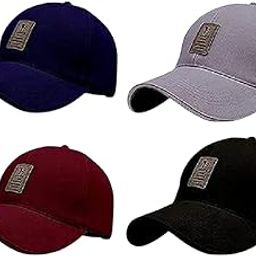 FY LANE Combo 4 &2 Unisex Baseball Caps Adjustable Stylish Sun Protective Cap for Men Women Free Size-image-68