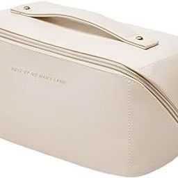 Satpurush Makeup Pouch and Cosmetic Organizer, Travel Makeup Bag for Women with Brush Holder, Ideal for Women and Girls, Perfect as a Makeup Organizer Box (White)-image-62